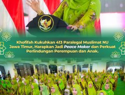 Khofifah Resmikan 413 Paralegal Muslimat NU Jatim, Siap Jadi Garda Depan Perlindungan Hukum