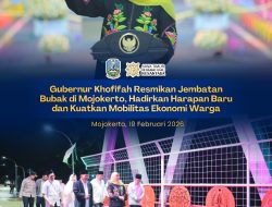 Jembatan Bubak Diresmikan, Gubernur Khofifah Perkuat Konektivitas dan Akses Warga