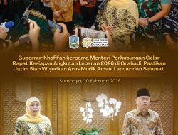 Jelang Lebaran 2026, Gubernur Khofifah–Menhub Pastikan Transportasi Jatim Aman dan Lancar