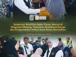 Pasar Murah ke-23 Digelar di Singosari Malang, Gubernur Khofifah Jaga Stabilitas Harga Sembako
