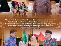 Gubernur Khofifah Hadiri Undangan Buka Puasa Kedubes Saudi Arabia, Perkuat Silaturahim Strategis dan Tingkatkan Hubungan Bilateral Indonesia–Saudi Arabia