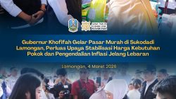Pasar Murah di Sukodadi Disambut Antusias, Gubernur Khofifah Hadirkan Sembako Terjangkau untuk Warga Lamongan