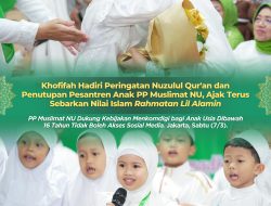 Dalam Peringatan Nuzulul Qur’an, Gubernur Khofifah Ajak Anak Pesantren Muslimat NU Sebarkan Islam Rahmatan Lil Alamin
