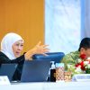 Rakor Operasi Ketupat Semeru di Polda Jawa Timur, Gubernur Khofifah Pastikan Transportasi, BBM dan Layanan Kesehatan Siap Layani Pemudik