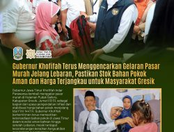 Gubernur Khofifah Gencarkan Pasar Murah Jelang Lebaran, Pastikan Stok Sembako Aman bagi Warga Gresik