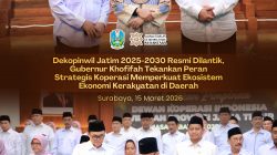 Dekopinwil Jatim 2025-2030 Resmi Dilantik, Gubernur Khofifah Tekankan Peran Strategis Koperasi Memperkuat Ekosistem Ekonomi Kerakyatan di Daerah
