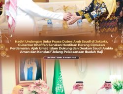Hadiri Buka Puasa Dubes Arab Saudi di Jakarta, Gubernur Khofifah Serukan Perdamaian dan Doakan Saudi Arabia Kondusif Jelang Ibadah Haji