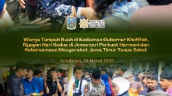 Warga Antusias Nikmati Hidangan UMKM di Hari Kedua Riyayan Idul Fitri di Jemursari, Gubernur Khofifah: Perkuat Harmoni dan Kebersamaan Masyarakat Jawa Timur Tanpa Sekat