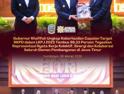 Sampaikan LKPJ TA 2025, Gubernur Khofifah Ungkap Capaian RKPD Jatim Capai 98,33 Persen