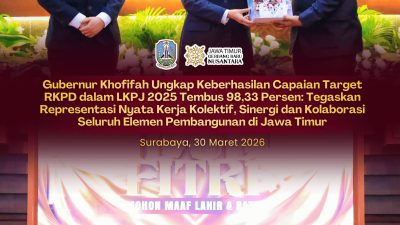 Sampaikan LKPJ TA 2025, Gubernur Khofifah Ungkap Capaian RKPD Jatim Capai 98,33 Persen