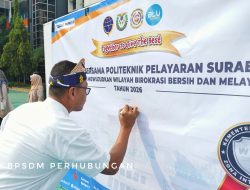 Politeknik Pelayaran Surabaya Percepat Pembangunan Menuju WBBM