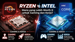 Ryzen vs Intel: Mana yang Lebih Worth It untuk Gaming dan Kerja?