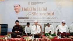 Dihadiri Kyai Idris dan Mbah Bolong, Halal Bihalal HIKAM Jombang di Ponpes Umar Zahid Semelo Jadi Momentum Teladani Keistiqamahan Abah Djamal