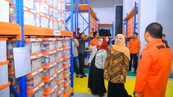 Gubernur Khofifah Resmikan Gedung Gerha Majapahit dan GOR Badan Penanggulangan Bencana Daerah Jawa Timur, Perkuat Logistik Kebencanaan