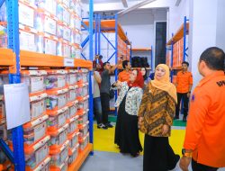 Gubernur Khofifah Resmikan Gedung Gerha Majapahit dan GOR Badan Penanggulangan Bencana Daerah Jawa Timur, Perkuat Logistik Kebencanaan