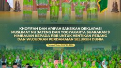 Khofifah dan Arifah Saksikan Deklarasi Muslimat NU Jateng–Yogyakarta, Serukan 9 Himbauan ke Perserikatan Bangsa-Bangsa