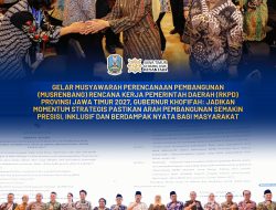 Gubernur Khofifah Buka Musrenbang RKPD 2027, Tekankan Perencanaan Pembangunan Presisi dan Inklusif