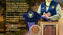 Jatim Raih Predikat Provinsi Terfavorit di Ajang Jaksa Garda Desa Award 2026, Gubernur Khofifah Soroti Transparansi