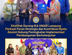 Khofifah Dorong IKA UNAIR Lampung Perkuat Peran dan Kontribusi Pembangunan Berkelanjutan