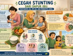 Cegah Stunting dari Dapur Ibu: Pentingnya ASI, MP-ASI, dan Probiotik Lokal