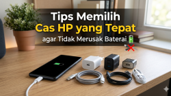 Tips Memilih Cas HP yang Tepat agar Tidak Merusak Baterai