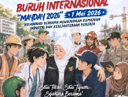 Di Peringatan May Day 2026, Gubernur Khofifah Ajak Perkuat Kolaborasi Wujudkan Industri Maju dan Pekerja Sejahtera