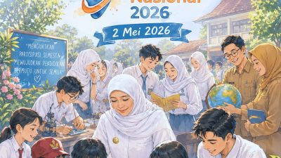 Peringatan Hari Pendidikan Nasional 2026, Gubernur Khofifah Tegaskan Jatim sebagai Barometer Pendidikan