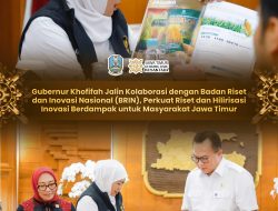 Gubernur Khofifah Terima Kepala BRIN di Grahadi, Bangun Kolaborasi Perkuat Riset dan Hilirisasi Inovasi Berdampak Bagi Masyarakat