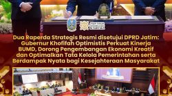 Pemprov dan DPRD Jatim Sahkan Dua Raperda Strategis, Gubernur Khofifah Dorong Penguatan Ekonomi Kreatif
