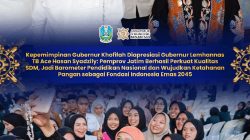 Gubernur Lembaga Ketahanan Nasional Republik Indonesia TB Ace Hasan Syadzily Apresiasi Jatim sebagai Role Model SDM dan Ketahanan Pangan