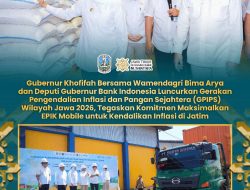 Gubernur Khofifah Bersama Wamendagri dan BI Luncurkan Gerakan Pengendalian Inflasi dan Pangan Sejahtera Wilayah Jawa 2026
