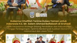 Gubernur Khofifah Terima Dubes Yaman untuk Indonesia Salem Ahmed Abdulrahman Balfakeeh, Bahas Kerja Sama Strategis