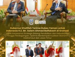 Gubernur Khofifah Terima Dubes Yaman untuk Indonesia Salem Ahmed Abdulrahman Balfakeeh, Bahas Kerja Sama Strategis