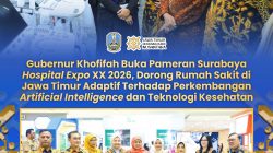 Gubernur Khofifah Buka Surabaya Hospital Expo XX 2026, Dorong Rumah Sakit Adaptif terhadap AI dan Teknologi Kesehatan