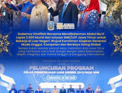 Gubernur Khofifah dan Abdul Mu’ti Lepas 3.600 Lulusan SMK/LKP Jatim untuk Bekerja di Luar Negeri