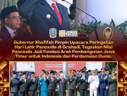 Peringatan Hari Lahir Pancasila di Grahadi, Khofifah Soroti Peran Pancasila sebagai Jangkar Moral Bangsa