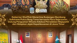 Gubernur Khofifah Dukung Pengembangan Taman Perdamaian Dunia Soerjo Modjopahit sebagai Sarana Edukasi Sejarah dan Perdamaian