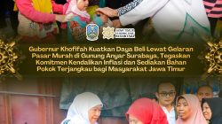 Gubernur Khofifah Kuatkan Daya Beli Lewat Pasar Murah di Gunung Anyar Surabaya, Tegaskan Komitmen Kendalikan Inflasi dan Sediakan Bahan Pokok Terjangkau bagi Masyarakat