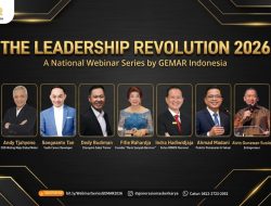 GEMAR Indonesia Hadirkan Rangkaian Webinar Nasional ‘THE LEADERSHIP REVOLUTION 2026