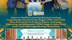 Gubernur Khofifah Luncurkan Beasiswa LPPD Jatim 2026, Buka Akses Santri ke Program STEM hingga Al-Azhar Mesir untuk Cetak SDM Unggul , Berkarakter dan Berdaya Saing Global