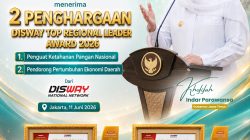 Gubernur Khofifah Terima Dua Penghargaan _Top Regional Leader Award_ 2026, Sukses Dorong Pertumbuhan Ekonomi dan Kuatkan Ketahanan Pangan Nasional