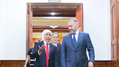 Gubernur Khofifah Bahas Kerja Sama dengan Delegasi Rusia, Dari Pengembangan Kapal Cepat hingga Cancer Center