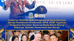 Gubernur Khofifah Buka Mukernas GPdI 2026, Ajak Perkuat Kolaborasi Membangun Generasi Berkarakter dan Tangguh