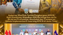 Jawa Timur Terima Penghargaan KPK RI; Gubernur Khofifah : Bukti Komitmen Wujudkan Implementasi E-Learning ASN Berintegritas