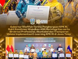 Jawa Timur Terima Penghargaan KPK RI; Gubernur Khofifah : Bukti Komitmen Wujudkan Implementasi E-Learning ASN Berintegritas