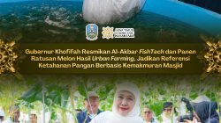 Gubernur Khofifah Resmikan Al-Akbar FishTech dan Smart Green House Berbasis IoT, Dorong Ketahanan Pangan Berbasis Kemakmuran Masjid