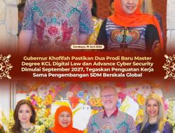 Gubernur Khofifah Tegaskan Penguatan SDM Global, Dua Prodi KCL Digital Law dan Advance Cyber Security Dibuka September 2027
