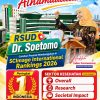 Gubernur Khofifah Bangga RSUD Dr Soetomo Raih Peringkat Pertama Nasional SCImago International Rankings 2026 Sektor Kesehatan