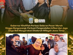 Gubernur Khofifah Perluas Gelaran Pasar Murah Hingga Banyuwangi, Perkuat Pengendalian Inflasi dan Jaga Daya Beli Masyarakat Diseluruh Wilayah Jawa Timur