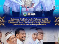Gubernur Khofifah Dampingi Presiden Prabowo Luncurkan B50 di Karawang, Jatim Siap Percepat Transisi Energi Nasional